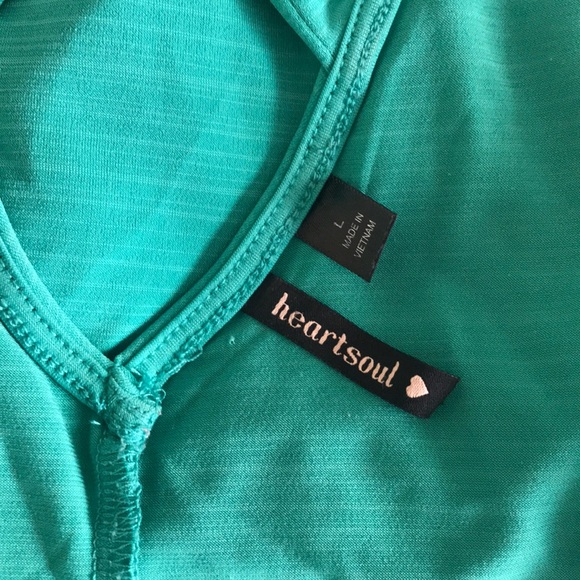 heartsoul cap sleeve fitted tee - Picture 3 of 4